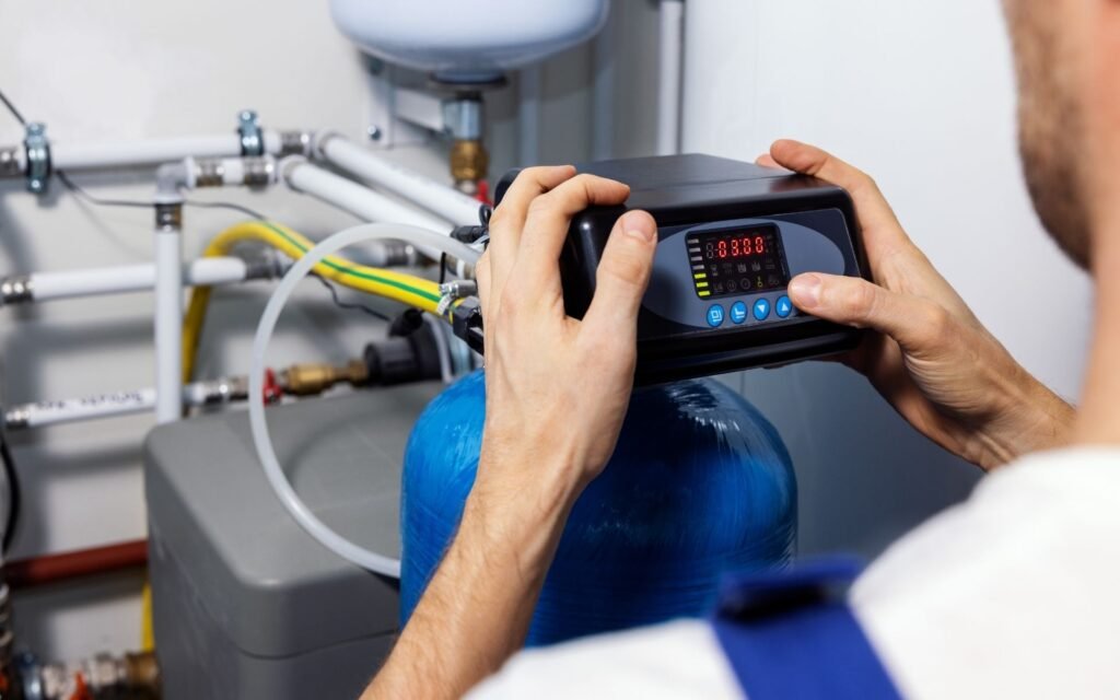 Water treatment work by Gaines Soft Water