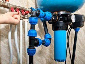 Blog 41 Water softener installed for a Fredericksburg home in Gillespie County
